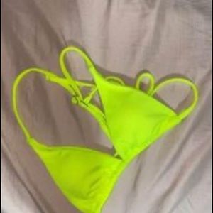 Neon green bathing suit -Medium fit a little small